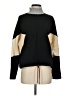 Zara Basic Color Block Black Pullover Sweater Size S - photo 1