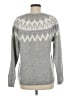 Chico's Chevron-herringbone Gray Pullover Sweater Size Med (1) - photo 2
