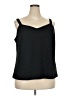 Alex Evenings 100% Polyester Black Tank Top Size 22 - photo 1