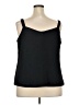 Alex Evenings 100% Polyester Black Tank Top Size 22 - photo 2