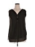 Unbranded Black Sleeveless Blouse Size XXL - photo 1