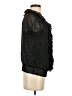 Apt. 9 100% Polyester Polka Dots Black Short Sleeve Blouse Size S - photo 4