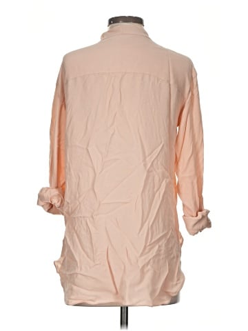 Theory 3/4 Sleeve Silk Top (view 2)