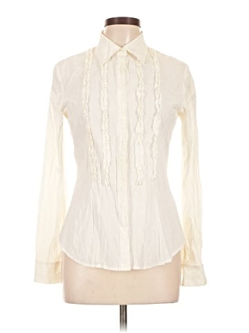 Theory Long Sleeve Blouse (view 1)