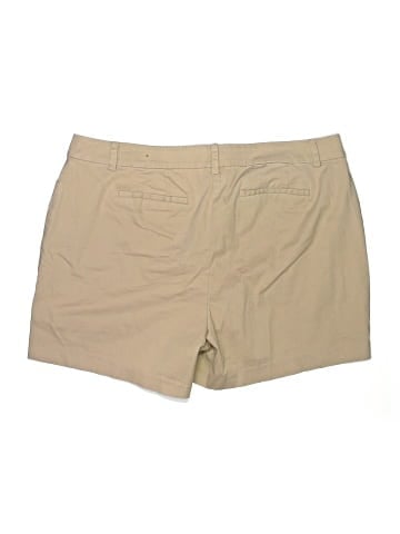 Lane Bryant Outlet Khaki Shorts (view 2)