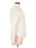 Theory Ivory Long Sleeve Blouse Size L - photo 4