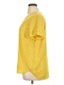 Ann Taylor 100% Polyester Yellow Short Sleeve Top Size XL - photo 5
