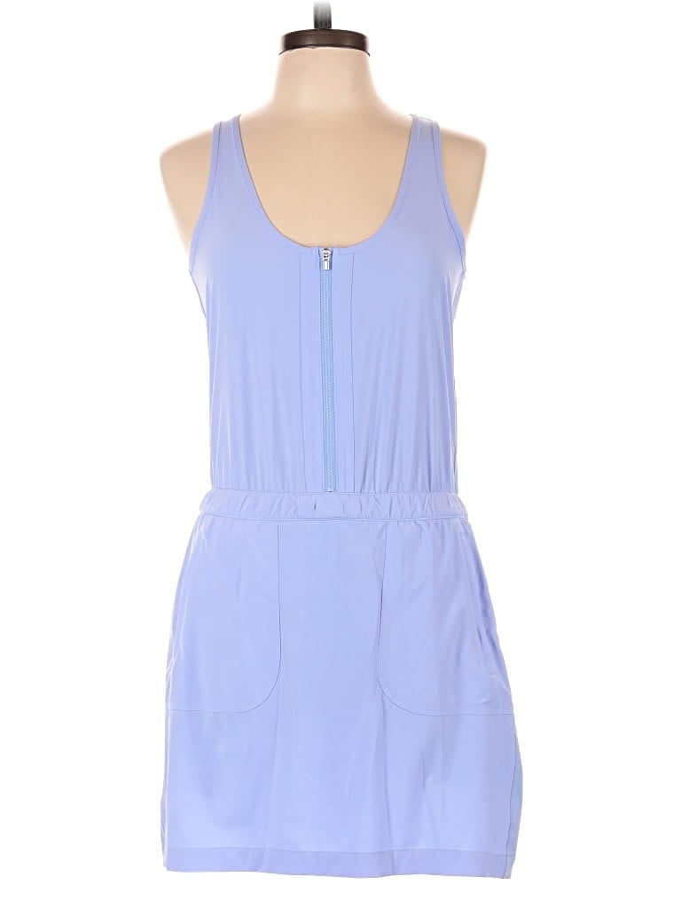 Pre-owned Athleta Romper In Blue