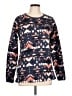 Columbia 100% Polyester Print Blue Pullover Sweater Size L - photo 1