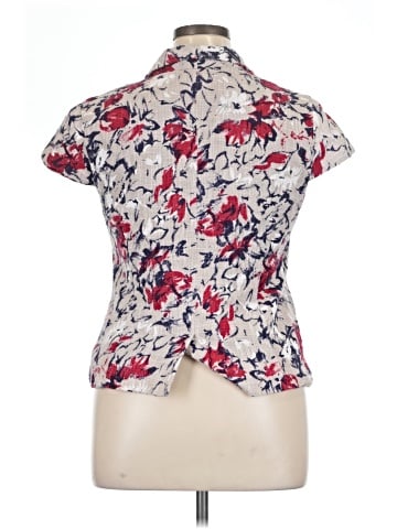 Coldwater Creek Short Sleeve Blouse (view 2)