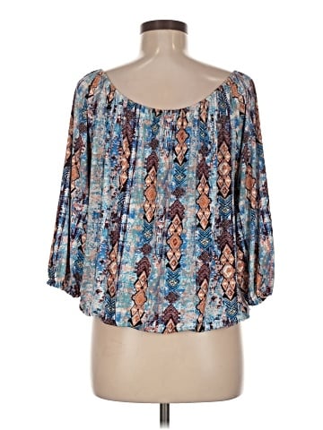 Veronica M. 3/4 Sleeve T-Shirt (view 2)