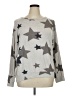 Buffalo by David Bitton Stars Silver Pullover Sweater Size XL - photo 1