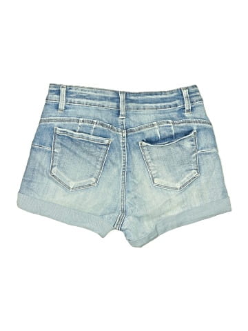 Wax Jean Denim Shorts (view 2)
