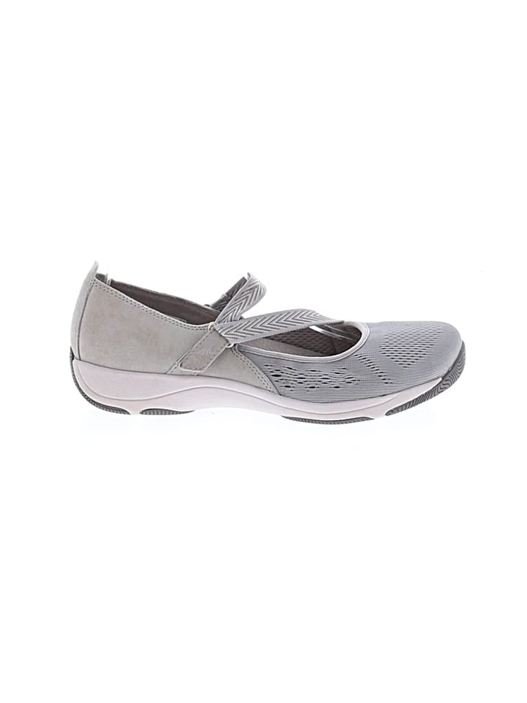 Pre-owned Dansko Flats In Gray