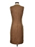 J. McLaughlin Solid Brown Casual Dress Size S - photo 2