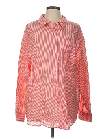 Divided by H&M Long Sleeve Button-Down Shirt (view 1)