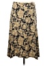 Max Studio 100% Polyester Paisley Gold Casual Skirt Size S - photo 2