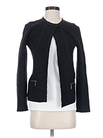 Juliana Collezione Wool Cardigan (view 1)