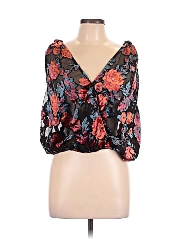 Free People 3/4 Sleeve Blouse (view 1)