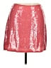 J.Crew Collection 100% Polyester Graphic Red Casual Skirt Size 8 - photo 1