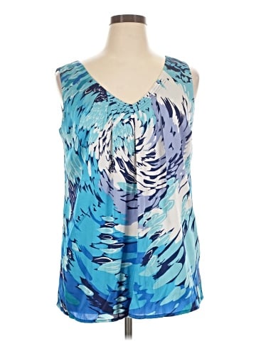 Nicole by Nicole Miller Sleeveless Blouse (view 1)