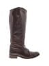 FRYE 100% Leather Brown Burgundy Boots Size 6 - photo 1