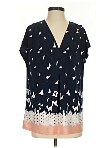 Max Studio Short Sleeve Blouse (view 1)