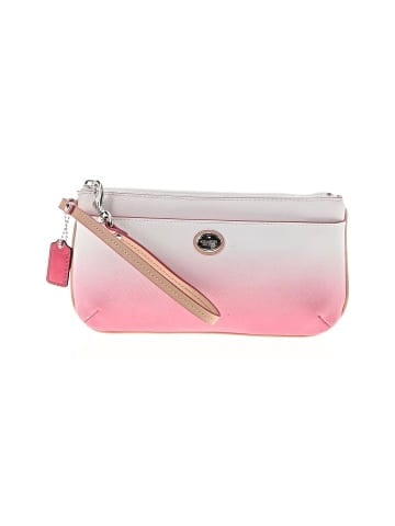 Coach Factory Leather Wristlet (view 1)