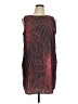 Halogen 100% Polyester Graphic Red Cocktail Dress Size XL - photo 1