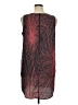 Halogen 100% Polyester Graphic Red Cocktail Dress Size XL - photo 2