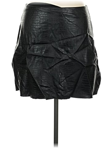 Express Faux Leather Skirt (view 1)