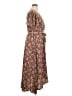 BLOOMCHIC 100% Polyester Paisley Brown Casual Dress Size 14 - 16 - photo 4