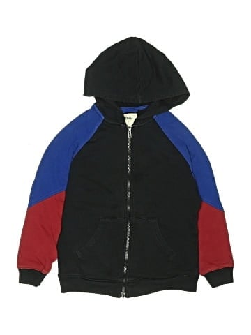 Tea Zip Up Hoodie (view 1)