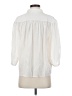 FRAME 100% Silk Ivory 3/4 Sleeve Silk Top Size S - photo 2