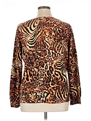 Attitudes by Renee Long Sleeve Blouse (view 2)