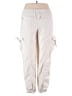 Divided by H&M 100% Polyamide Ivory Cargo Pants Size S - photo 2