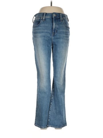 Madewell Kick Out Crop Jeans in Oneida Wash (view 1)