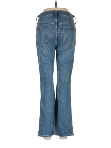 Madewell Kick Out Crop Jeans in Oneida Wash (view 2)