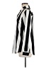 DKNY 100% Polyester Stripes Silver Long Sleeve Blouse Size M - photo 5