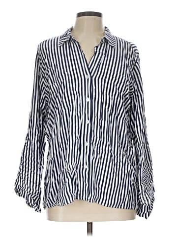 Just Living Long Sleeve Blouse (view 1)