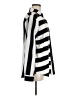 DKNY 100% Polyester Stripes Silver Long Sleeve Blouse Size M - photo 4