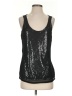 Express 100% Polyester Black Sleeveless Top Size S - photo 1