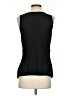 Express 100% Polyester Black Sleeveless Top Size S - photo 2