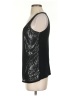 Express 100% Polyester Black Sleeveless Top Size S - photo 5