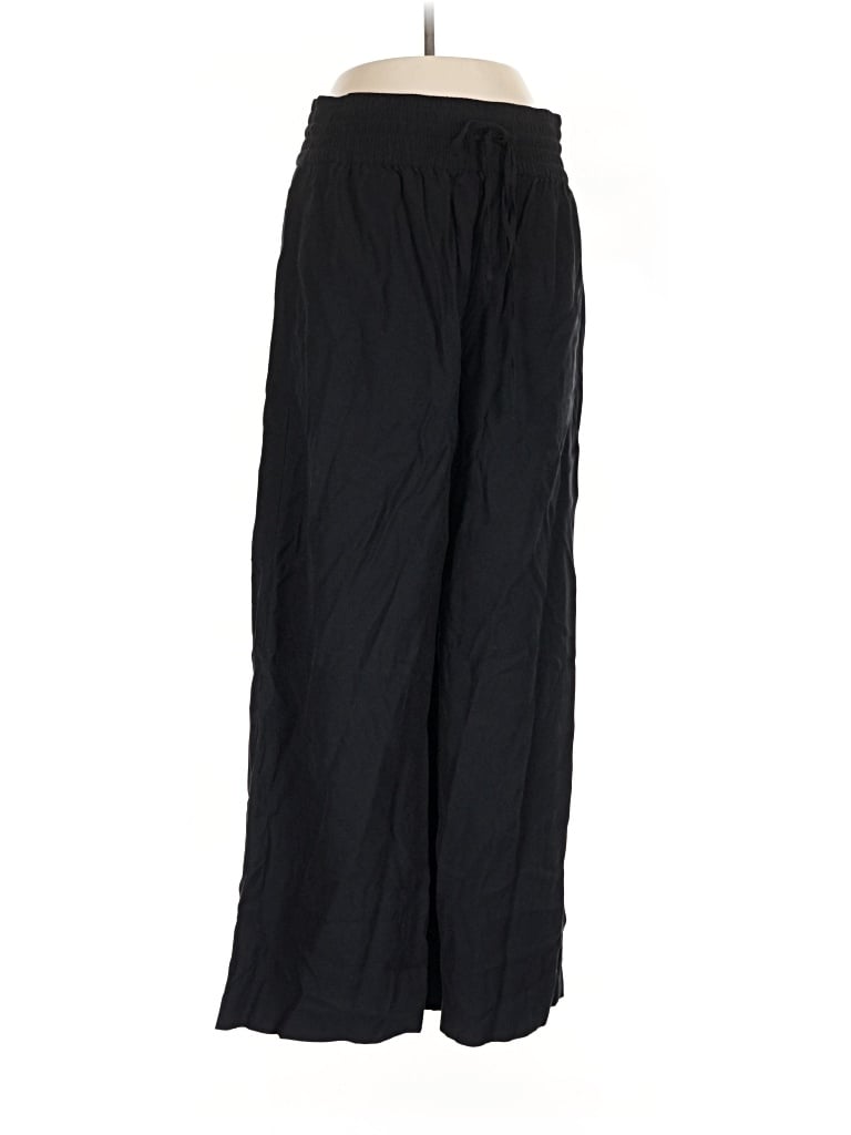 Pre-owned Open Edit Casual Pants In Black