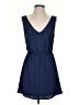 TOBI 100% Polyester Solid Blue Casual Dress Size S - photo 1