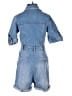 Avec Les Filles Solid Blue Romper Size XS - photo 2