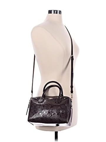 Coach Factory Leather Satchel (view 2)
