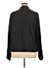 Old Navy 100% Polyester Black Long Sleeve Blouse Size XL (tall) - photo 2