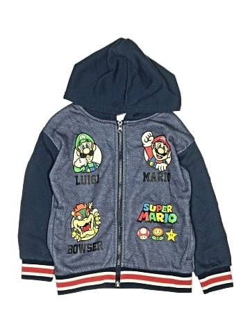 Super Mario Zip Up Hoodie (view 1)